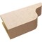 Ekena Millwork 4in. W x 8in. H x 16in. L Carmel Woodgrain TimberThane Rafter Tail, Primed Tan RFTUR04X08X16CARRCPR - alternate 3